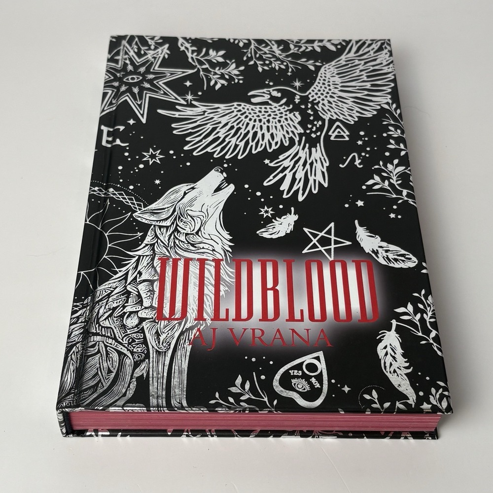 Wildblood Signed by A.J. Vrana Fabled Hardcover Special Edition Book Autographed